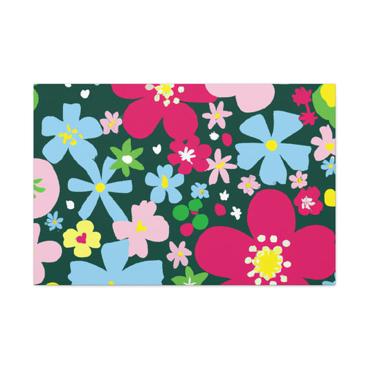 Heavenly Blooms - Floral - Canvas