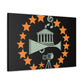 The Groovy Tunesters - Retro Music and Film Canvas