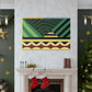 Flecked Feathered Friend - Midcentury Canvas
