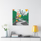 Verde Frenzy - Landscape - Amusement - Canvas