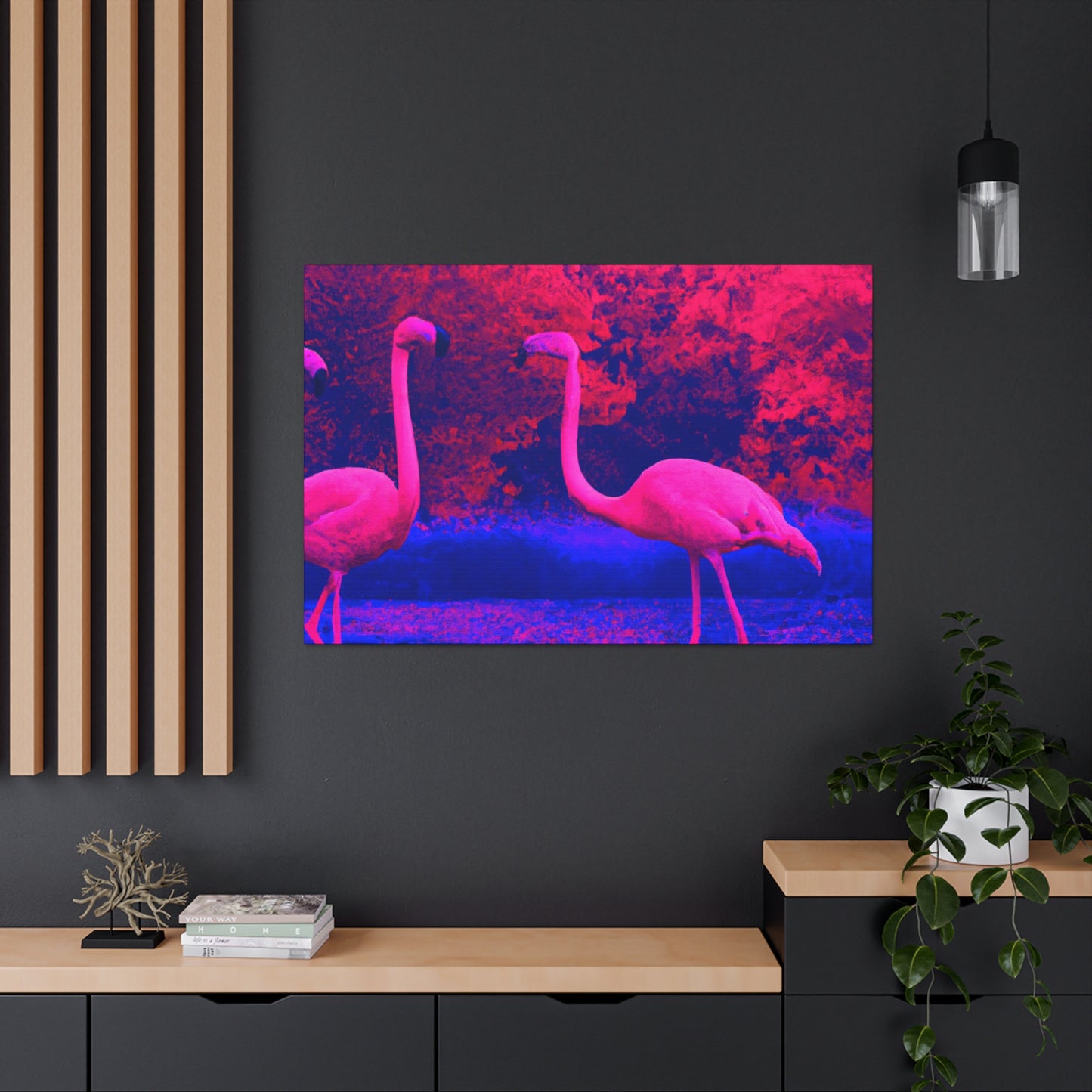 Pink Flamingo - Canvas - Wildlife