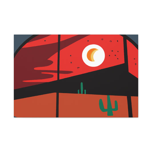 Aurora Bloom- Midcentury - Canvas