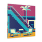 Vineyard Vista- Midcentury - Canvas