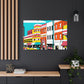 Jukebox Avenue - Pop Art Canvas