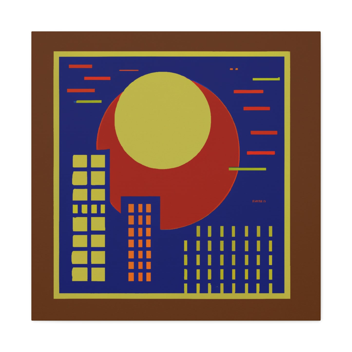 Varese Vinyl- Midcentury - Canvas
