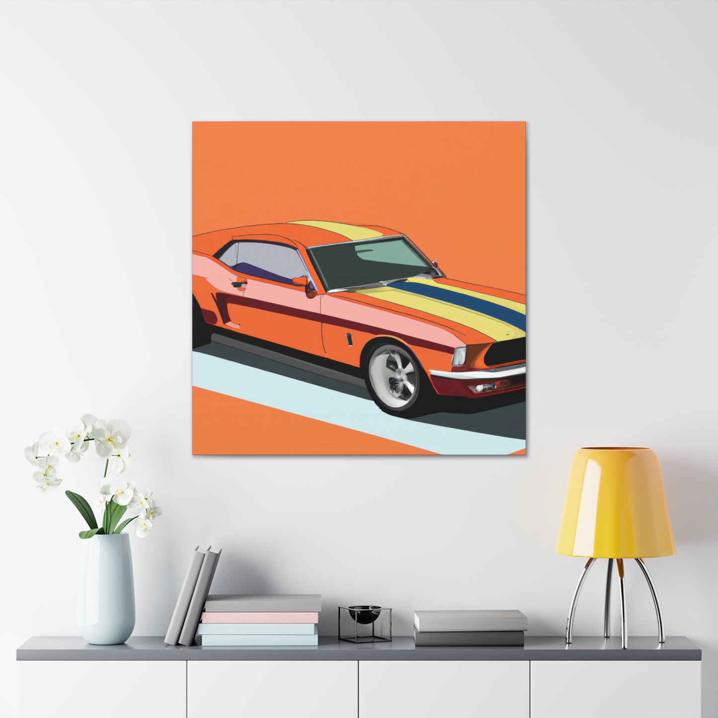Hot Streak - Automobile - Canvas