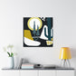 Muted Mirage - Midcentury - Canvas