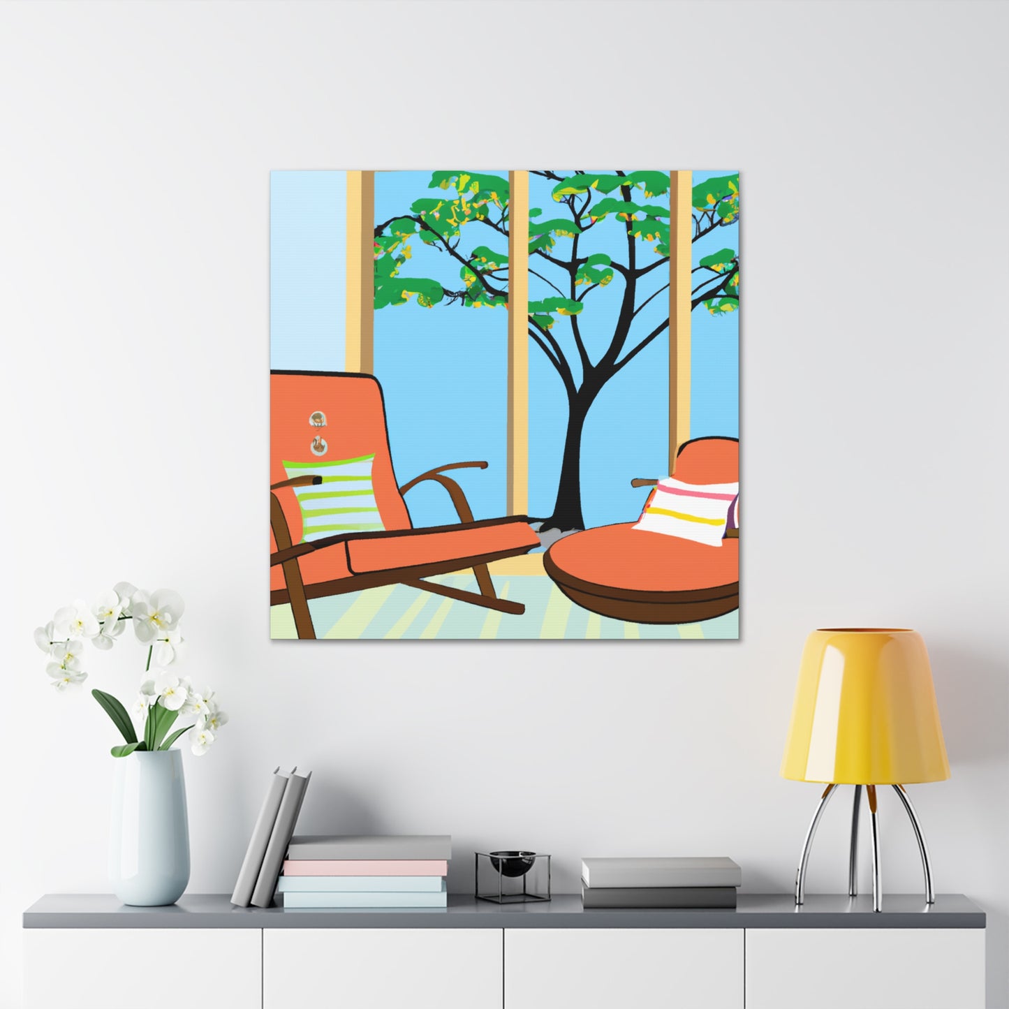 Urbanise- Midcentury - Canvas