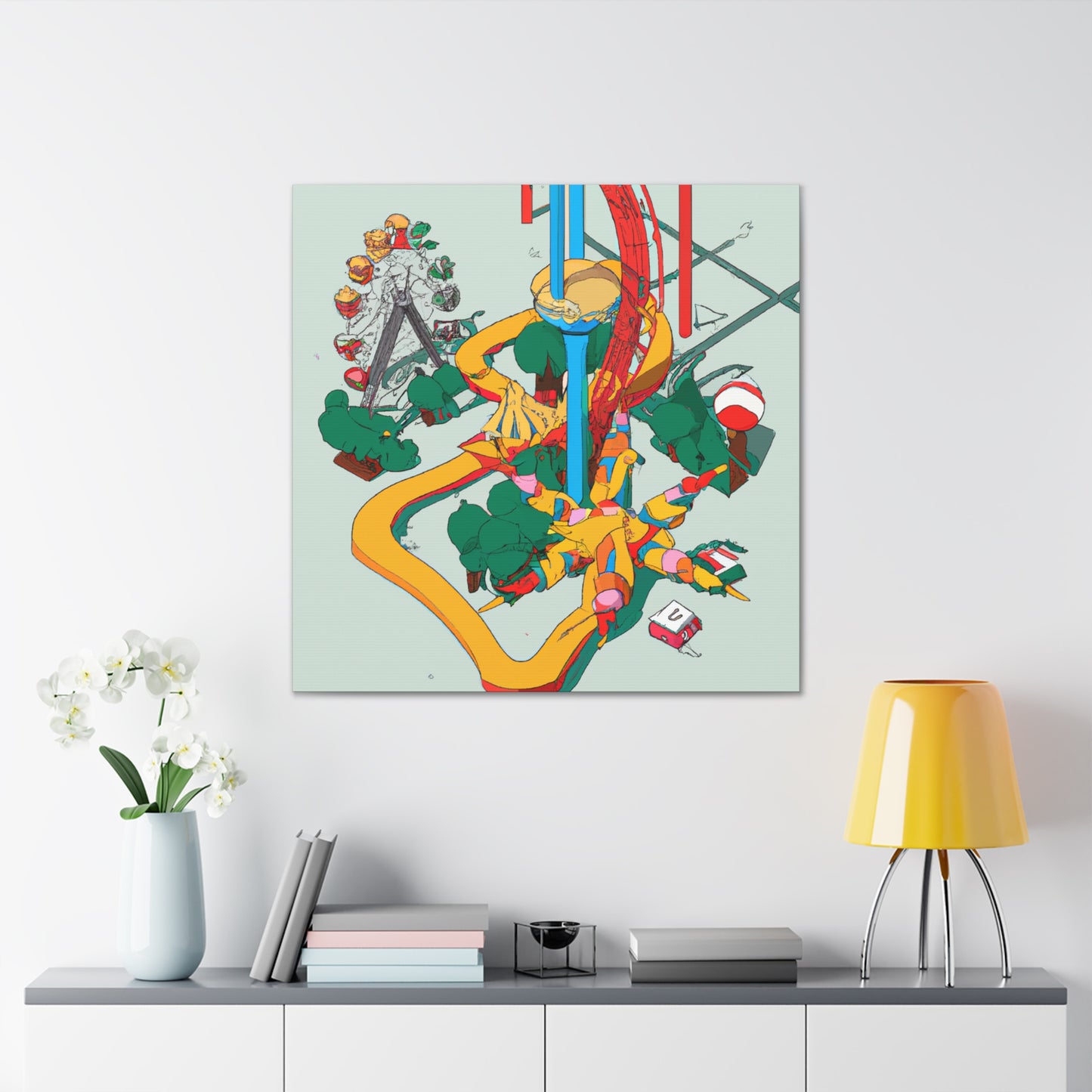 Zippity Zoo-Amusement - Canvas