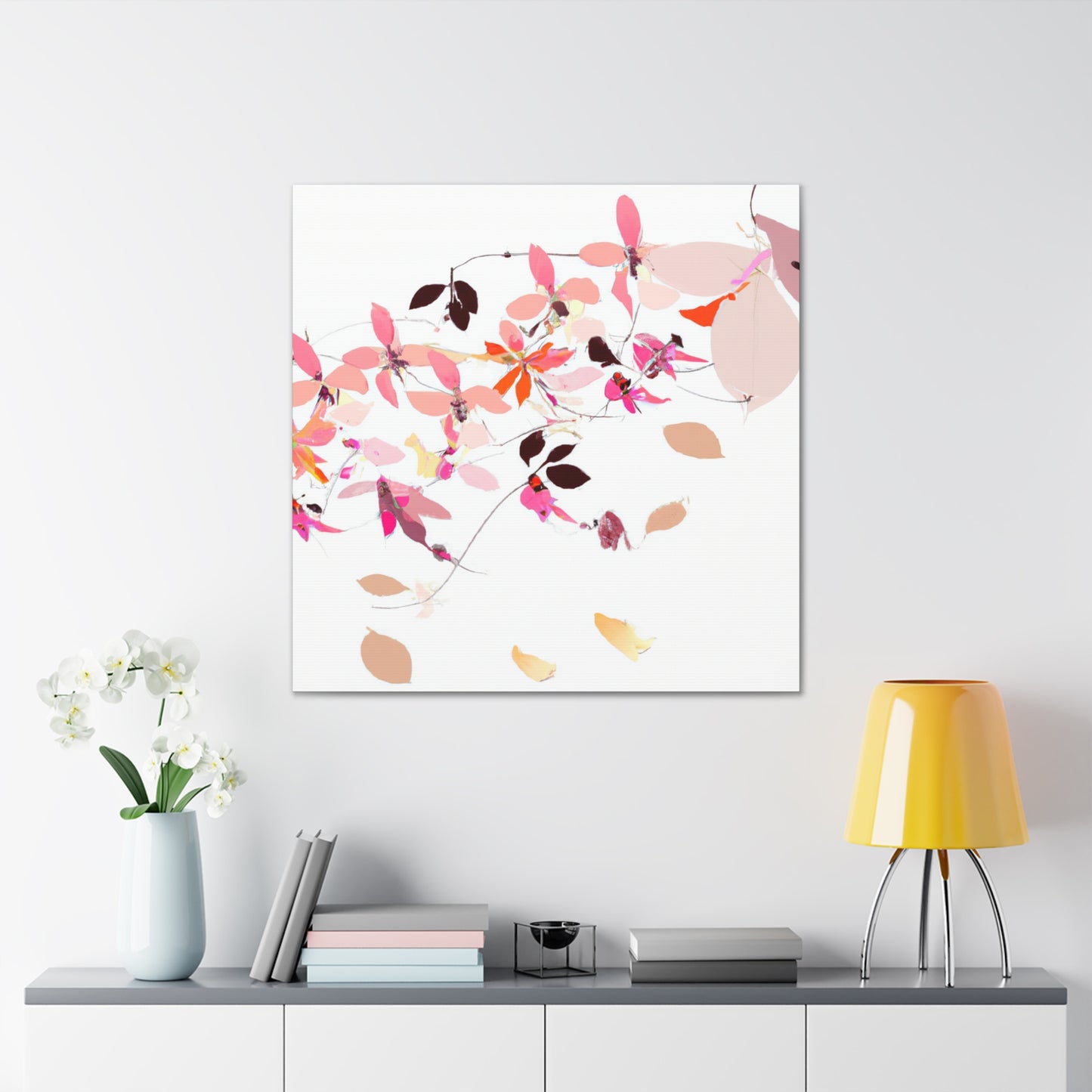 Azure-Floral - Canvas