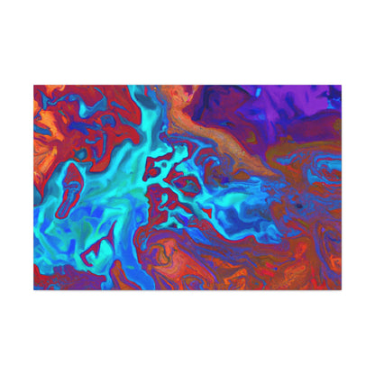 Blue Tinge - Canvas - Abstract