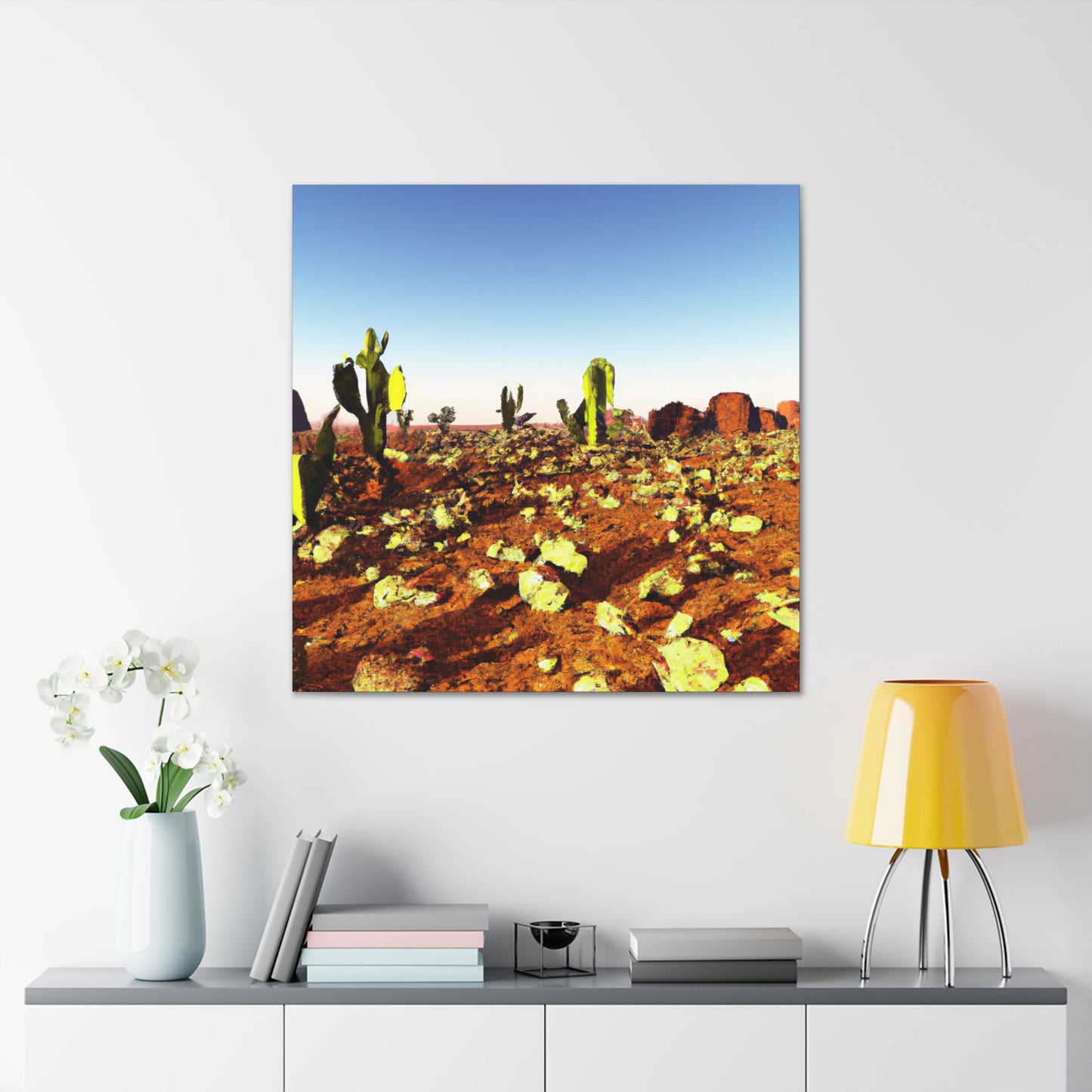 Desert Mirage-Landscape - Canvas