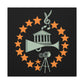 The Groovy Tunesters - Retro Music and Film Canvas
