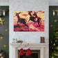 Prancing- Canvas - Wildlife