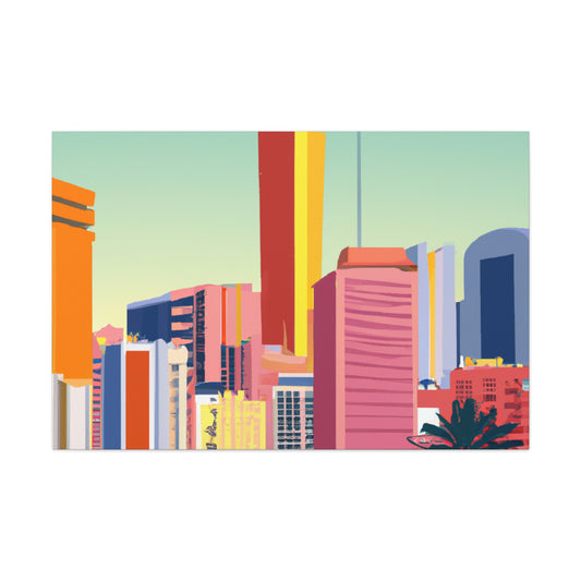 Oasis Elegance - Middle East - Canvas