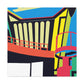 Bridge Balcony - Canvas Pop Art