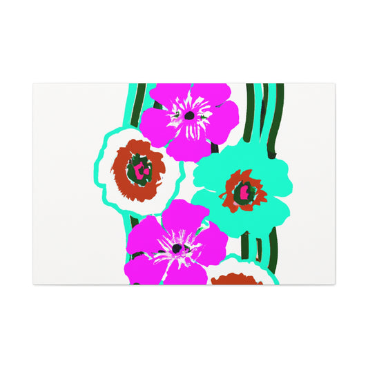 Florazure - Floral - Canvas