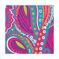 Flamenose! - Abstract Retro Design Canvas
