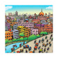 Saffron Spice - Destination India - Canvas