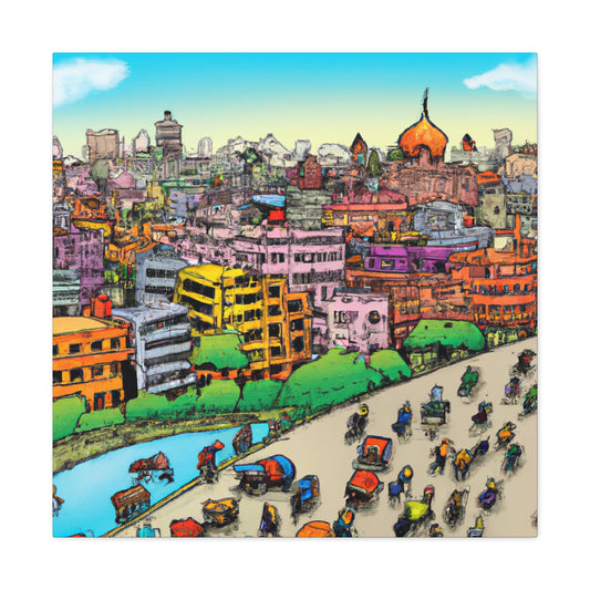 Saffron Spice - Destination India - Canvas