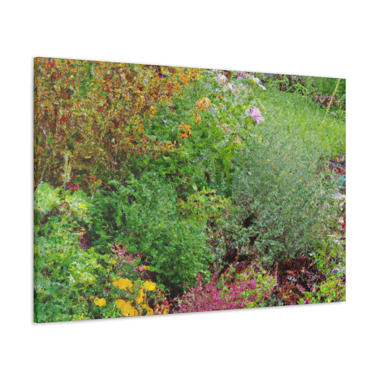 Summertime Garden Dance. - Canvas - Floral
