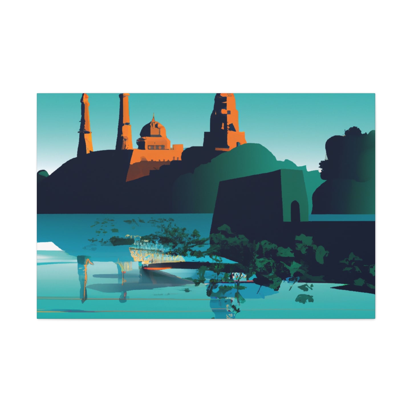 Ganges Glory - Destination India - Canvas
