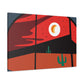 Aurora Bloom- Midcentury - Canvas