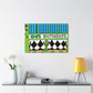 Sock-Hop Stop - Canvas Pop Art