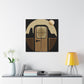 "Atomic Orbit- Midcentury" - Canvas
