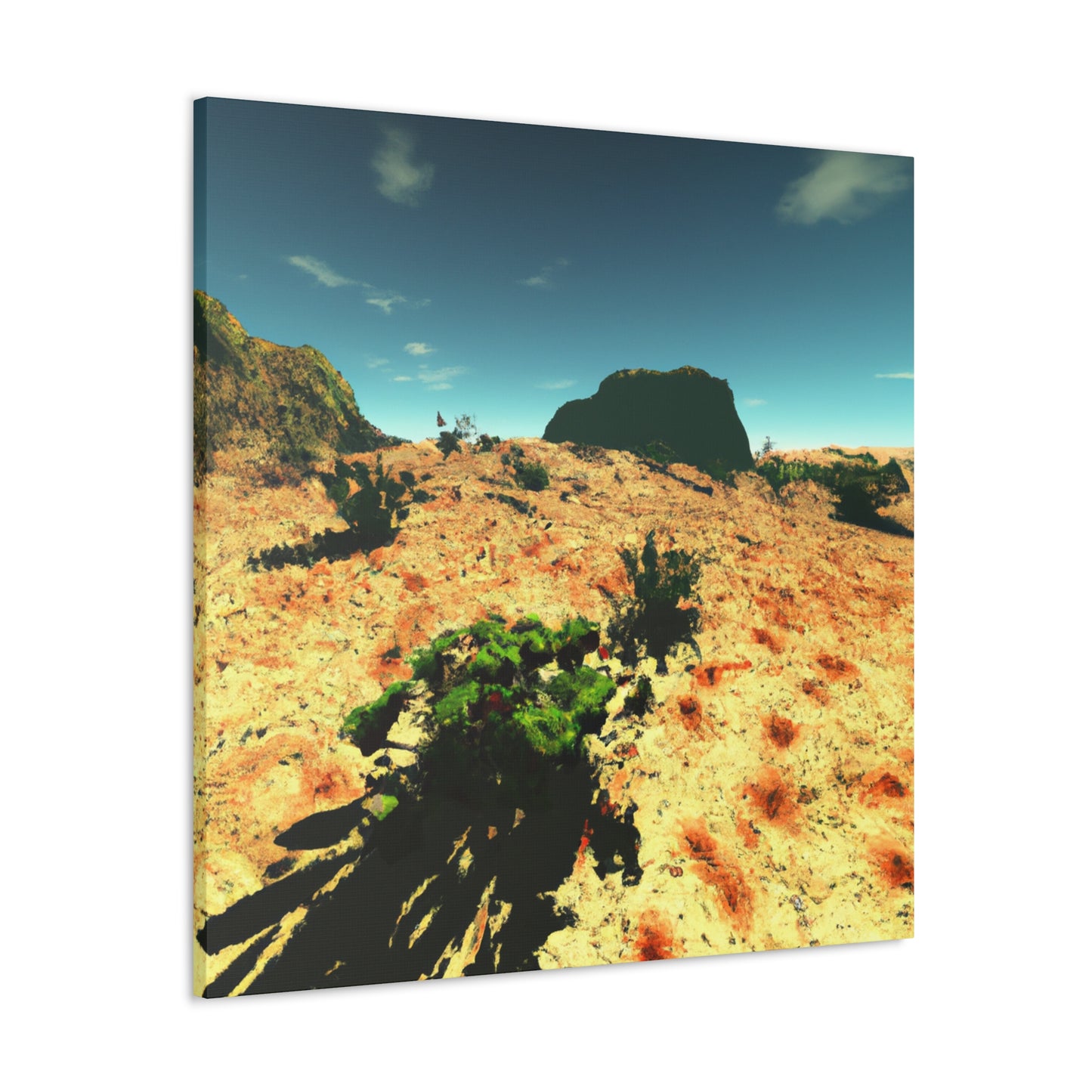 Desert Mirage-Landscape - Canvas