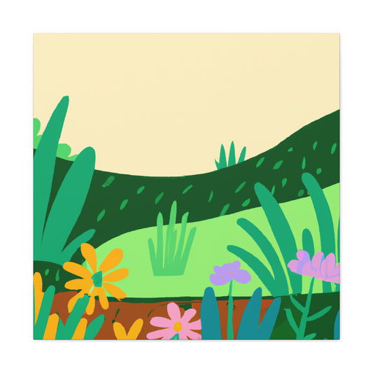 Blooming Veil - Landscape - Canvas
