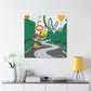 Verde Frenzy - Landscape - Amusement - Canvas