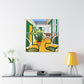 Zen Landscape - Midcentury - Canvas