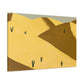 Vibrant Art Deco - Vintage Contemporary - Desert - Canvas