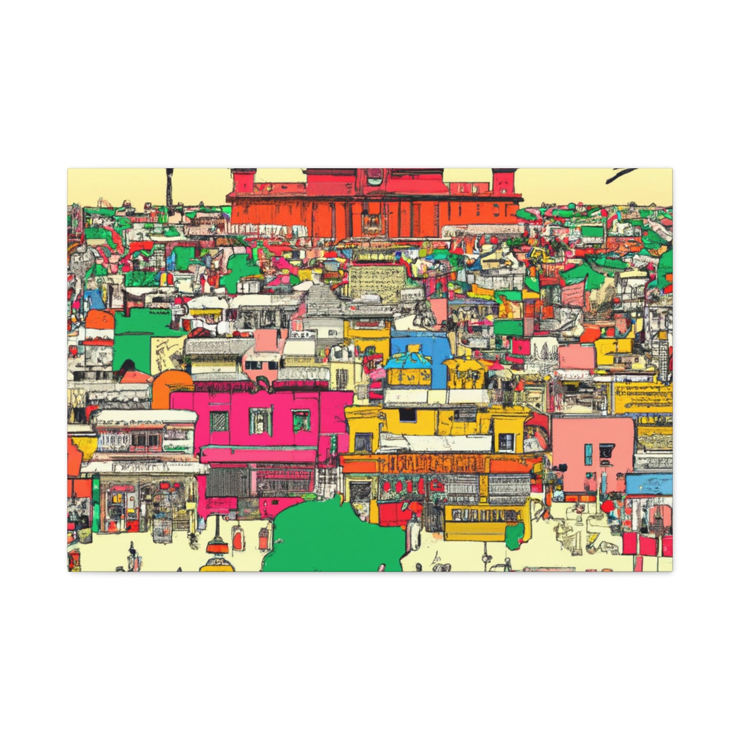 Udaipur - Destination India - Canvas