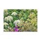 Tangled Garden Pathway. - Floral Canvas