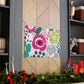 "Floral Fervor" - Floral Canvas