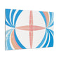 Sunburst Bubblegum- Midcentury - Canvas