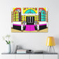 Cosmo Retro Arcade. - Canvas - Pop Art