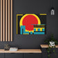 Fireywaddle. - Midcentury Canvas