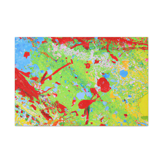 "Early Morning Foggy Rio Vista" - Abstract Canvas