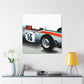 Vintage Roadrunner - Automobile - Canvas