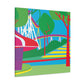 Petunia Paradise-Landscape - Canvas