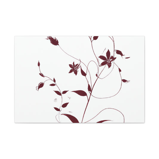Blissful Belle - Floral - Canvas