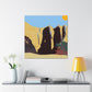 Desert Starlight - Landscape - Canvas