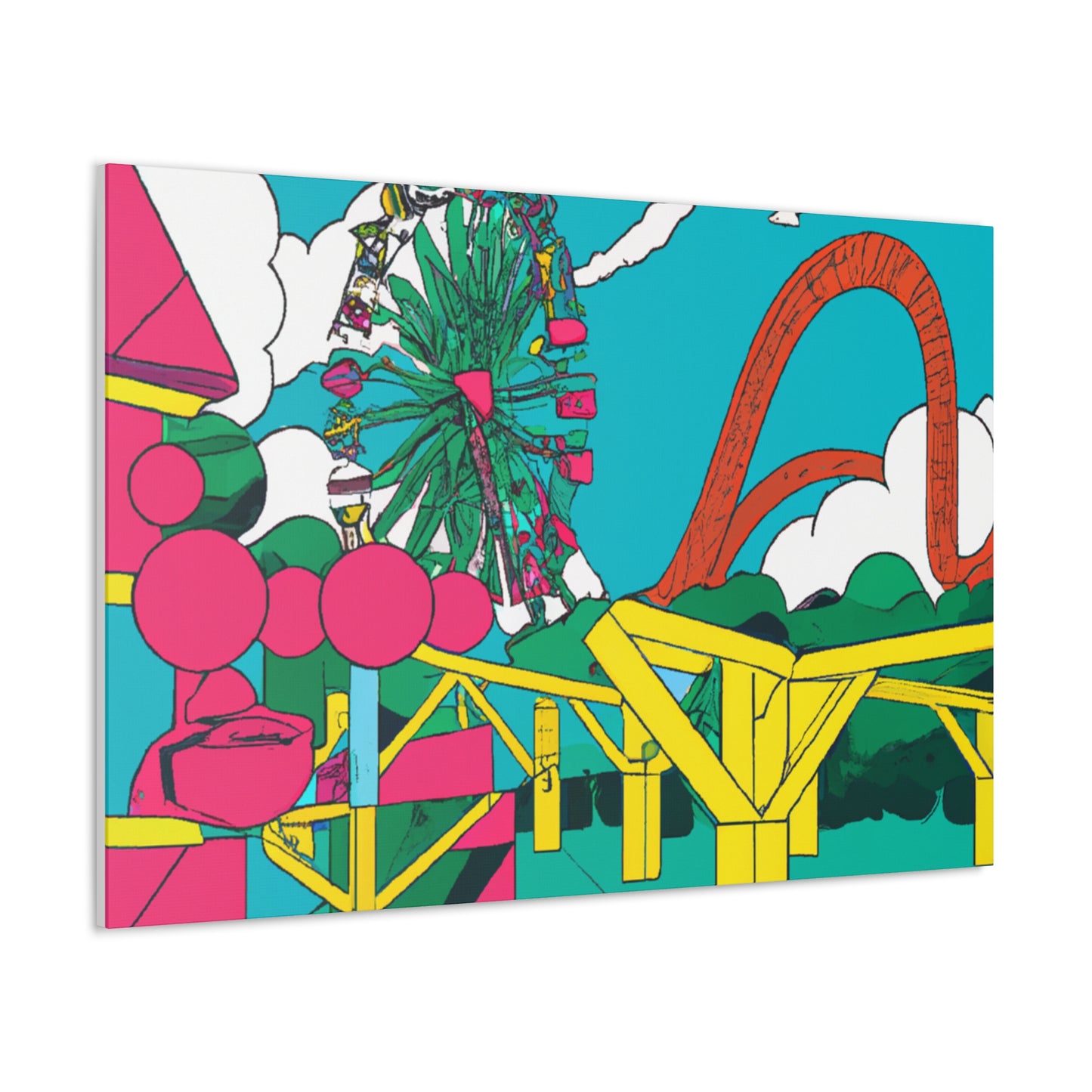 Enchanted Eden - Landscape - Amusement - Canvas