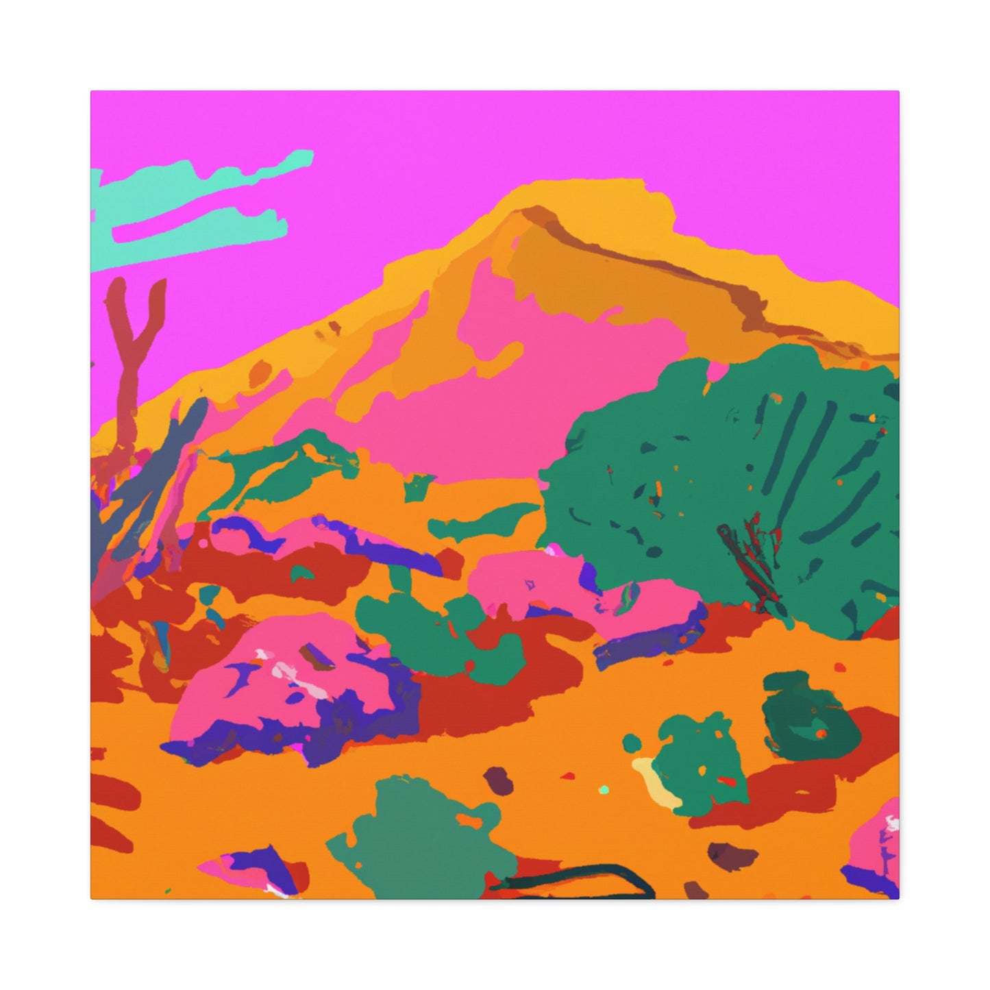 Desert Roselandscape - Canvas