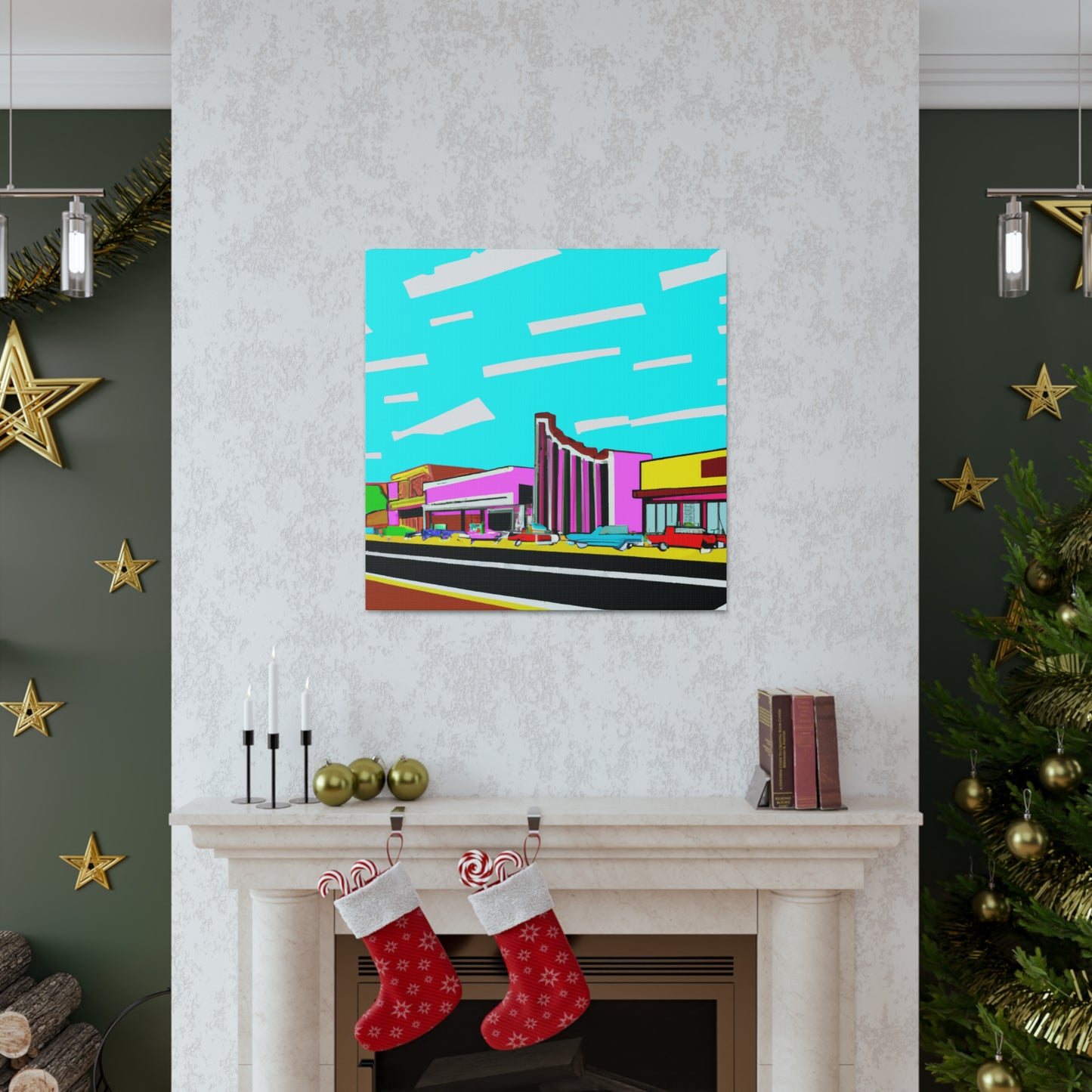 Vinyl Alley - Canvas Pop Art