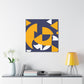 "Starry Escapades - Midcentury" - Canvas