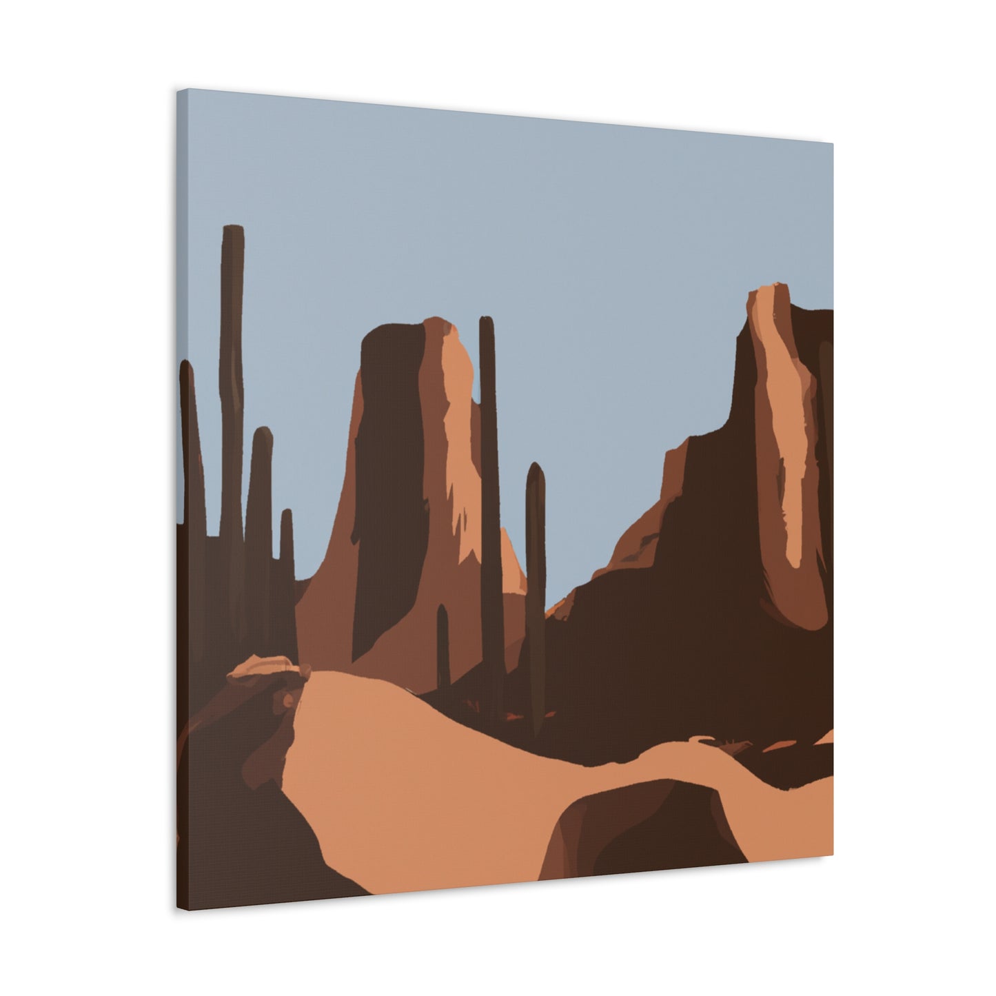 Prickly Oasis - Landscape - Canvas